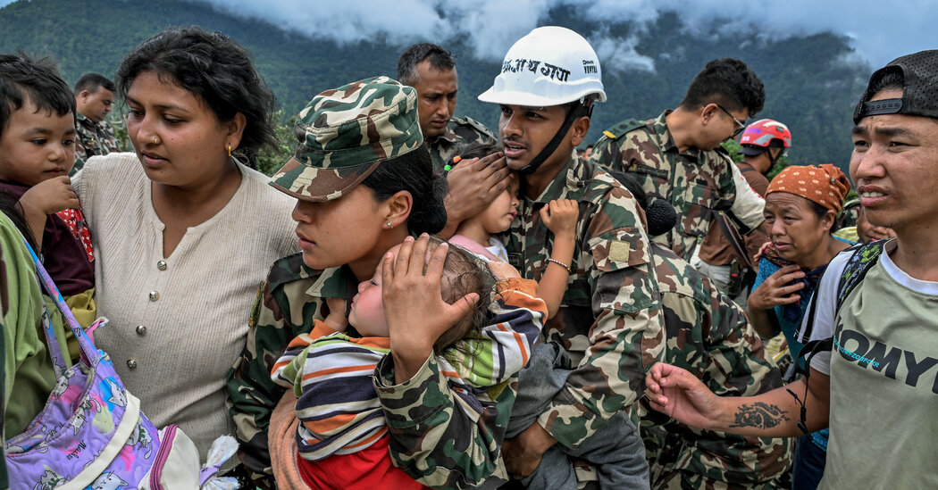 The human impact of flooding in Nepal